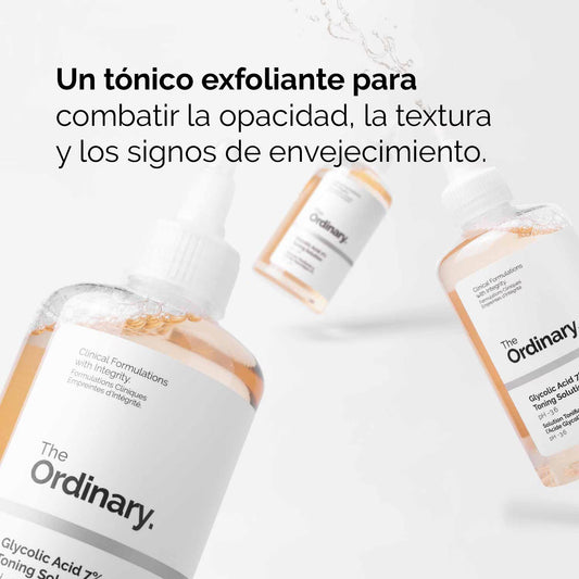 Tónico Exfoliante de Ácido glicólico The Ordinary